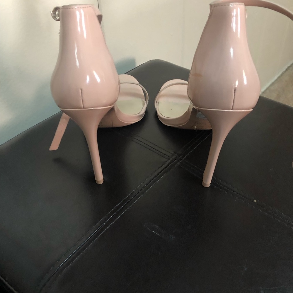 ALDO Excellent condition nude paten leather heels - Picture 4 of 7